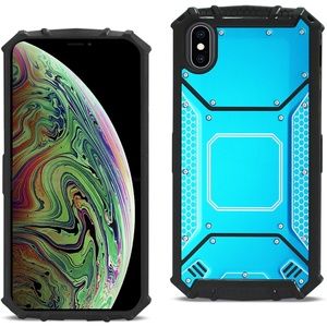 iPhone Xs Max Heavy Duty Armor Case In Blue
